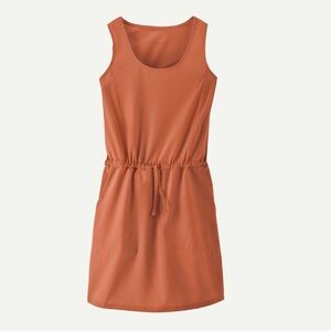 Patagonia Sleeveless Rust Mini Dress